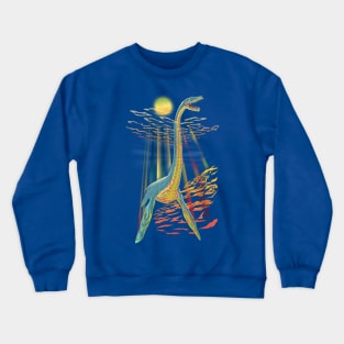 Loch Ness Plesiosaur Crewneck Sweatshirt